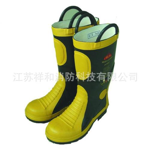 厂家直销消防靴消防员灭火防护靴抢险救援产品消防器材